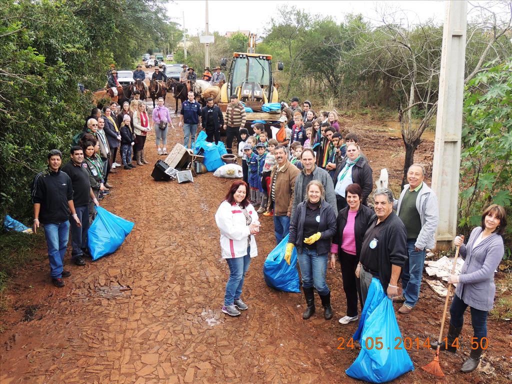 Recolhida mais de uma tonelada de resíduos do Itaquarinchim